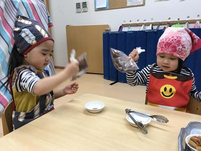 2020.1.17　神楽坂2歳児クラス食育5
