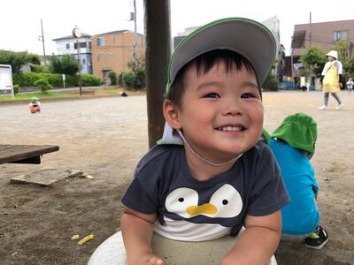 ソラスト成増保育園☆２歳児　公園遊び２