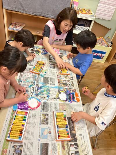 ゆめ組壁面制作①