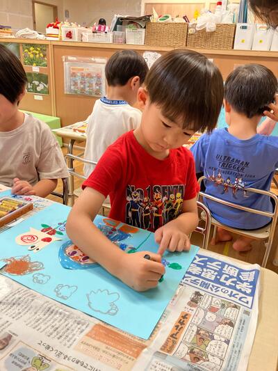 ゆめ組壁面制作④